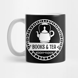 Books & Tea - Gift Idea for Readers and Tea Lovers Mug